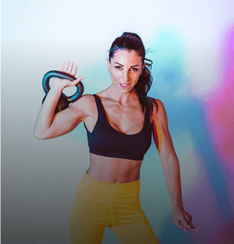 Image of a man training