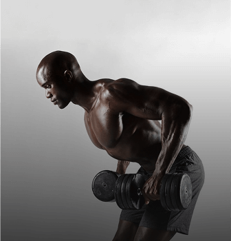 Image of a man training